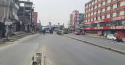 গাজীপুরে দুই মহাসড়কই ফাঁকা, গণপরিবহন থাকলেও নেই যাত্রী