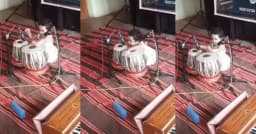 বাবার তবলা বাজানো দেখে আগ্রহ, আড়াই বছরেই রেকর্ড গড়ল স্বরশ্রী