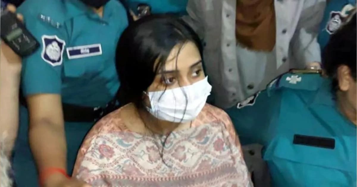 মেজর সাদিকের স্ত্রী সুমাইয়া জাফরিন গ্রেফতার