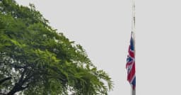 খালেদা জিয়ার সম্মানে ব্রিটিশ হাইকমিশনে অর্ধনমিত রাখা হলো পতাকা