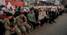 গাজায় ধ্বংসস্তূপের মাঝেও ৫০০ হাফেজের বিজয় উৎসব