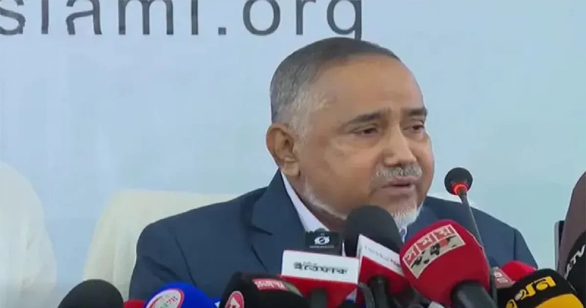 ‘বিএনপির চাপে নতি স্বীকার করে ওয়াদা ভঙ্গ করেছেন প্রধান উপদেষ্টা’