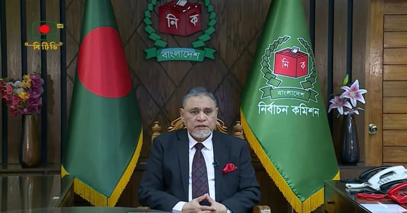 আগামীকাল জাতির উদ্দেশে ভাষণ দেবেন সিইসি