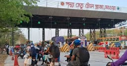 পদ্মা সেতুতে ২৪ ঘণ্টায় ৪ কোটি ৮০ লাখ টাকা টোল আদায়