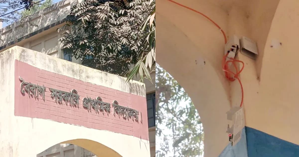 ভোটের আগেই গায়েব ভোটকেন্দ্রের সিসি ক্যামেরা