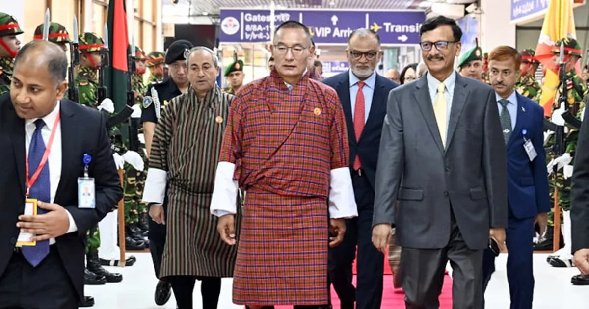 ঢাকা ছাড়লেন ভুটানের প্রধানমন্ত্রী শেরিং তোবগে