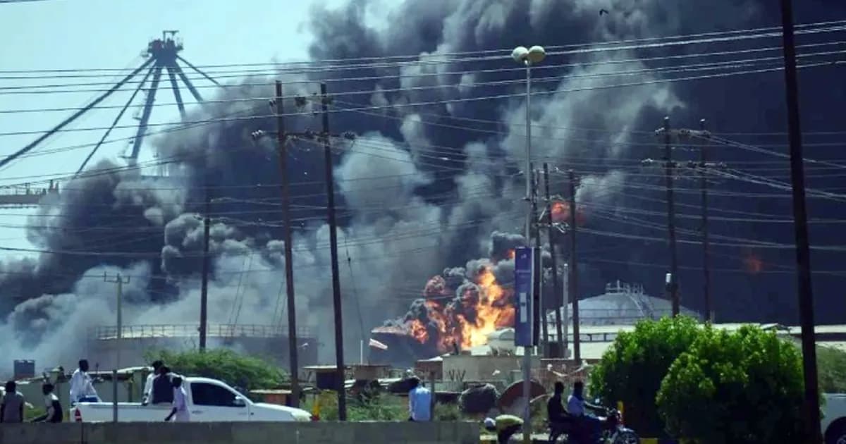 সুদানে ব্যস্ত মার্কেটে ড্রোন হামলা, নিহত ১০