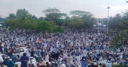 সিলেটের শাহী ঈদগাহে উদযাপিত হলো ঈদুল ফিতরের প্রধান জামাত