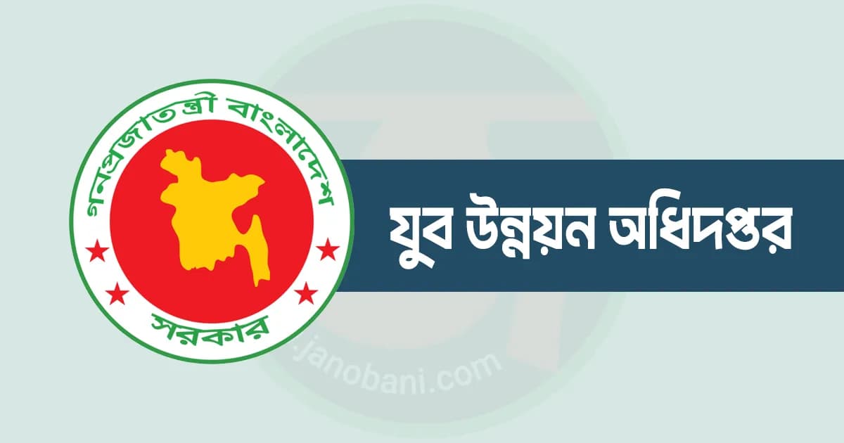 যুব উন্নয়ন অধিদপ্তরের সেই নিয়োগ পরীক্ষার ফল প্রকাশ