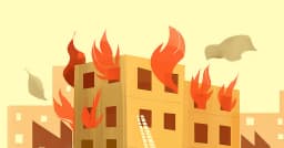 মোহাম্মদপুরে ৬ তলা আবাসিক ভবনে আগুন, নিয়ন্ত্রণে দুটি ইউনিট