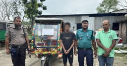 পূবাইলে চুরি হওয়া ইজিবাইক উদ্ধার, গ্রেপ্তার ১