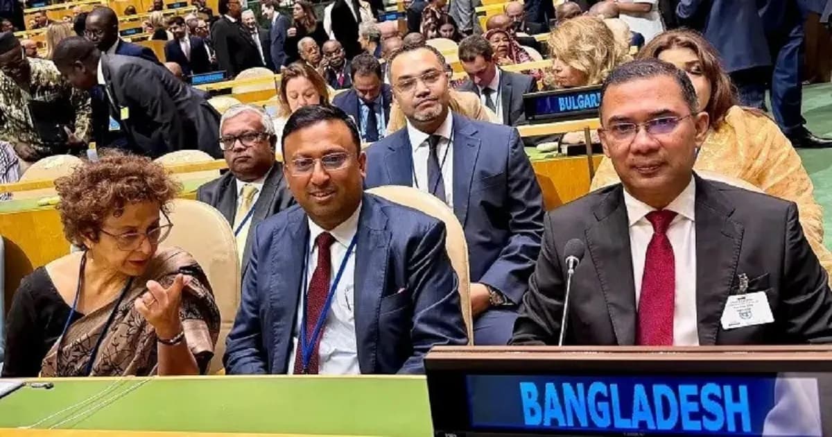 জাতিসংঘের উদ্বোধনী অধিবেশনে যোগ দিলেন প্রধানমন্ত্রী তারেক রহমান