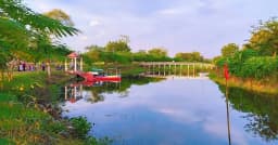 কানুদার খালের তীরে শালিখা ইকোপার্কে প্রকৃতির মুগ্ধতা