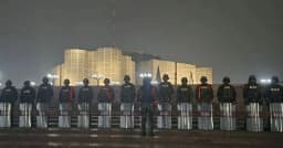 কঠোর নিরাপত্তার চাদরে সংসদ ভবন ও জিয়া উদ্যান এলাকা