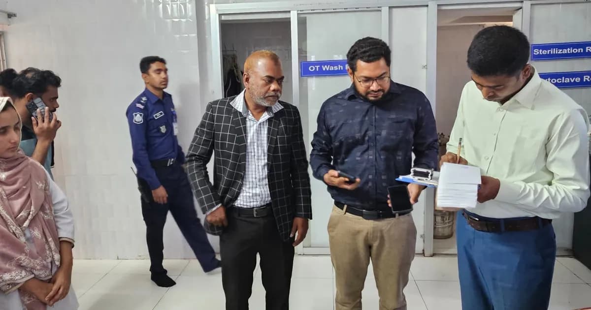 চুয়াডাঙ্গায় ‘ভুয়া ডাক্তার’ দম্পতির ক্লিনিকে অভিযান, ২ লাখ টাকা জরিমানা