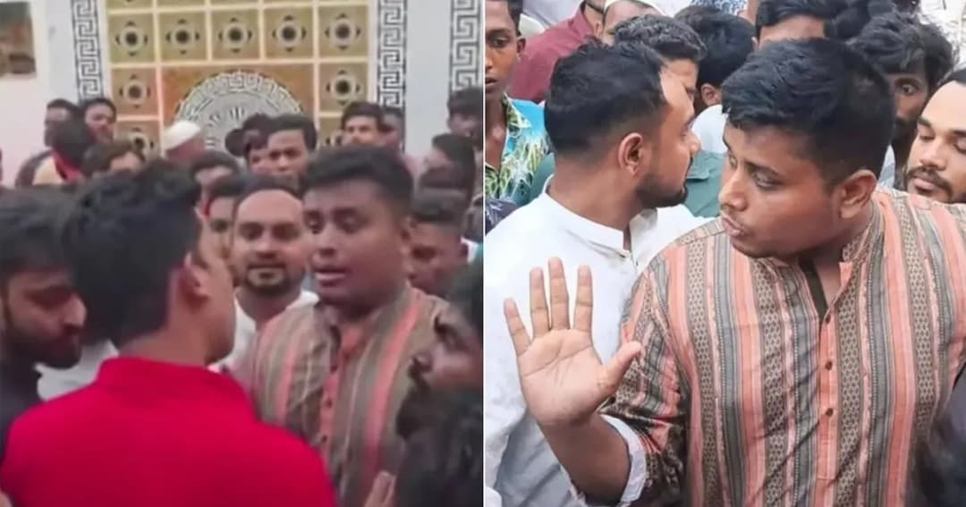 চট্টগ্রামে সাবেক মেয়রের বাসায় গিয়ে তোপের মুখে হাসনাত আবদুল্লাহ