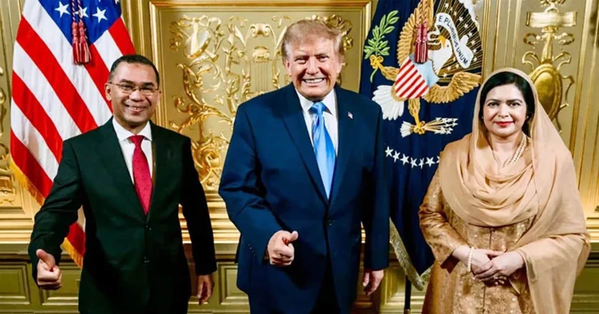 ডোনাল্ড ট্রাম্প ও প্রধানমন্ত্রীর ছবি নিয়ে অপপ্রচার চলছে: প্রেস উইং