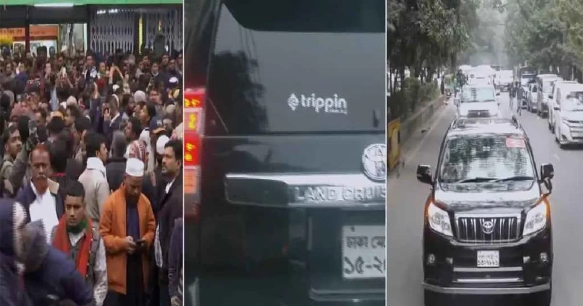 নয়াপল্টনের উদ্দেশে বাসা থেকে বের হয়েছেন তারেক রহমান