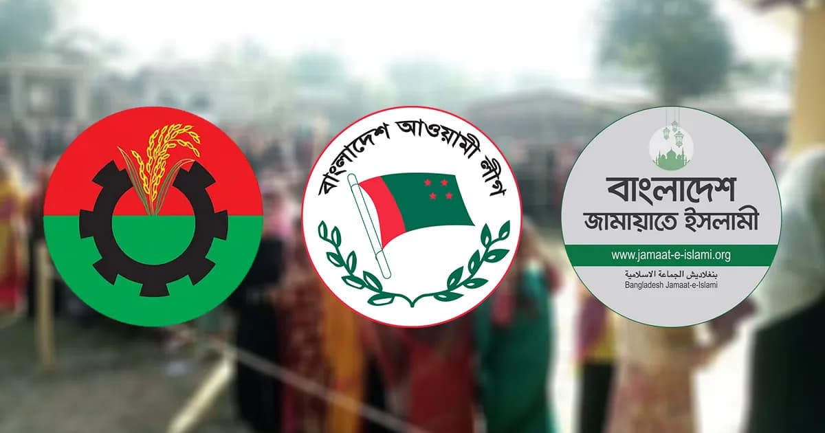 আওয়ামী ভোটারদের মন জয়েই ব্যস্ত বিএনপি ও জামায়াত