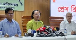 ককটেল বিস্ফোরণ বা বাসে আগুনে সংকট তৈরি করা যাবে না: জাহেদ উর রহমান