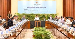 প্রধানমন্ত্রীর সভাপতিত্বে এনইসি’র সভা চলছে