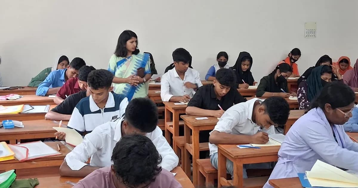 নান্দাইলে সিসি ক্যামেরার নজরদারিতে এসএসসি ও দাখিল পরীক্ষা শুরু