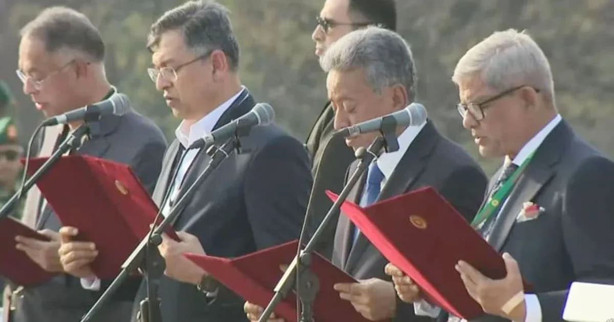 নতুন মন্ত্রিসভার প্রথম বৈঠক আজ বিকেলে