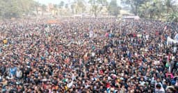 মিছিলে মুখরিত রংপুর: তারেক রহমানের জনসভা ঘিরে নেতাকর্মীদের ঢল