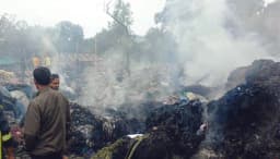 কোনাবাড়ীতে ভয়াবহ আগুন, ২টি ঝুট গোডাউন পুড়ে ছাই