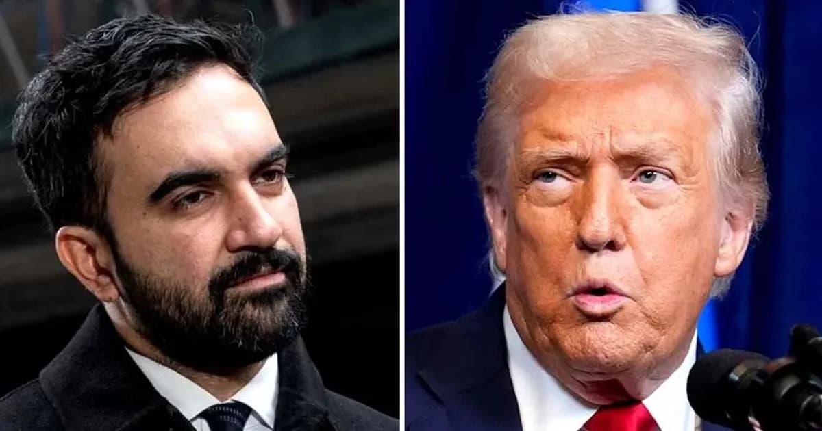 ভেনেজুয়েলায় হামলার ঘটনায় ট্রাম্পকে মামদানির কড়া বার্তা