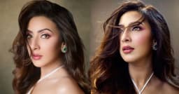 গ্ল্যামারাস লুকে মুগ্ধ করলেন বিদ্যা সিনহা মিম