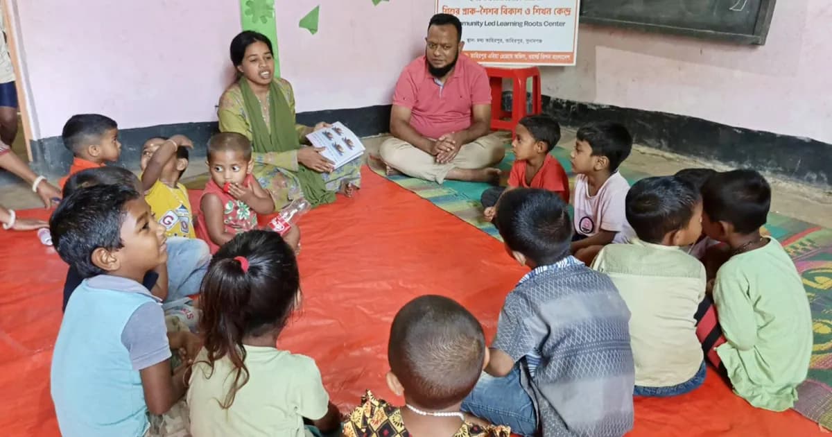 তাহিরপুরে ৬টি শিশু বিকাশ কেন্দ্র চালু করল ওয়ার্ল্ড ভিশন