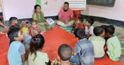 তাহিরপুরে ৬টি শিশু বিকাশ কেন্দ্র চালু করল ওয়ার্ল্ড ভিশন