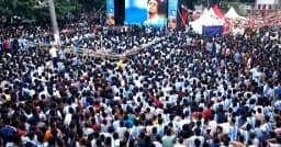 টিএসসিতে আর্জেন্টিনার জয় উদযাপনে ফুটবলপ্রেমীদের উচ্ছ্বাস