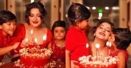 সন্তানদের নিয়ে জন্মদিনের প্রথম প্রহর কাটালেন পরীমনি