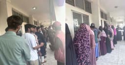 ঢাকা-৫ আসনে ধীরগতিতে ভোটগ্রহণ নিয়ে অসন্তোষ ভোটাররা