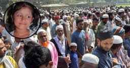 সীমান্তে গুলিতে নিহত শিশু হুজাইফা চিরনিন্দ্রায় শায়িত, জানাযায় মানুষের ঢল