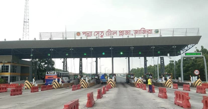 ইলেকট্রনিক টোলে পদ্মা সেতুর আয় ১০ কোটি টাকা ছাড়াল