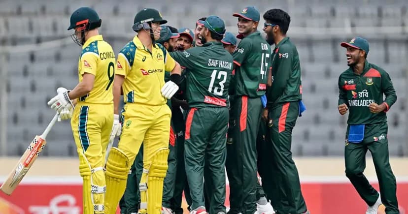 ২১ বছর পর অস্ট্রেলিয়াকে ওয়ানডেতে হারাল বাংলাদেশ