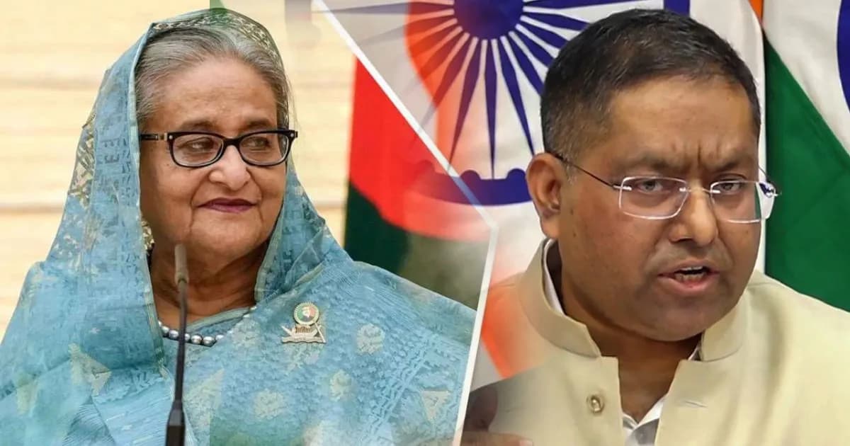 শেখ হাসিনাকে বাংলাদেশে প্রত্যর্পণের বিষয়ে নিয়ে যে বার্তা দিল ভারত