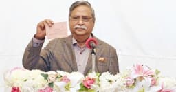 পোস্টাল ব্যালটে ভোট দিলেন রাষ্ট্রপতি