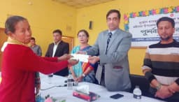 গুইমারার রামসু বাজার ট্রাজিডিতে ক্ষতিগ্রস্তদের মাঝে পুনর্বাসন সহায়তা বিতরণ