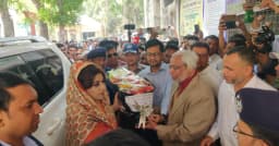 নগরকান্দা ও সালথায় দিনব্যাপী সফরে পররাষ্ট্র প্রতিমন্ত্রী শামা ওবায়েদ ইসলাম