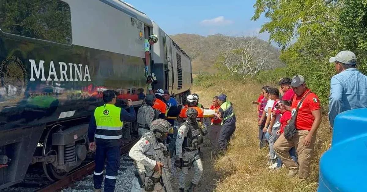 মেক্সিকোয় যাত্রীবাহী ট্রেন লাইনচ্যুত, নিহত ১৩