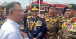 সশস্ত্র বাহিনীকে আরও শক্তিশালী করার প্রতিশ্রুতি প্রধানমন্ত্রীর