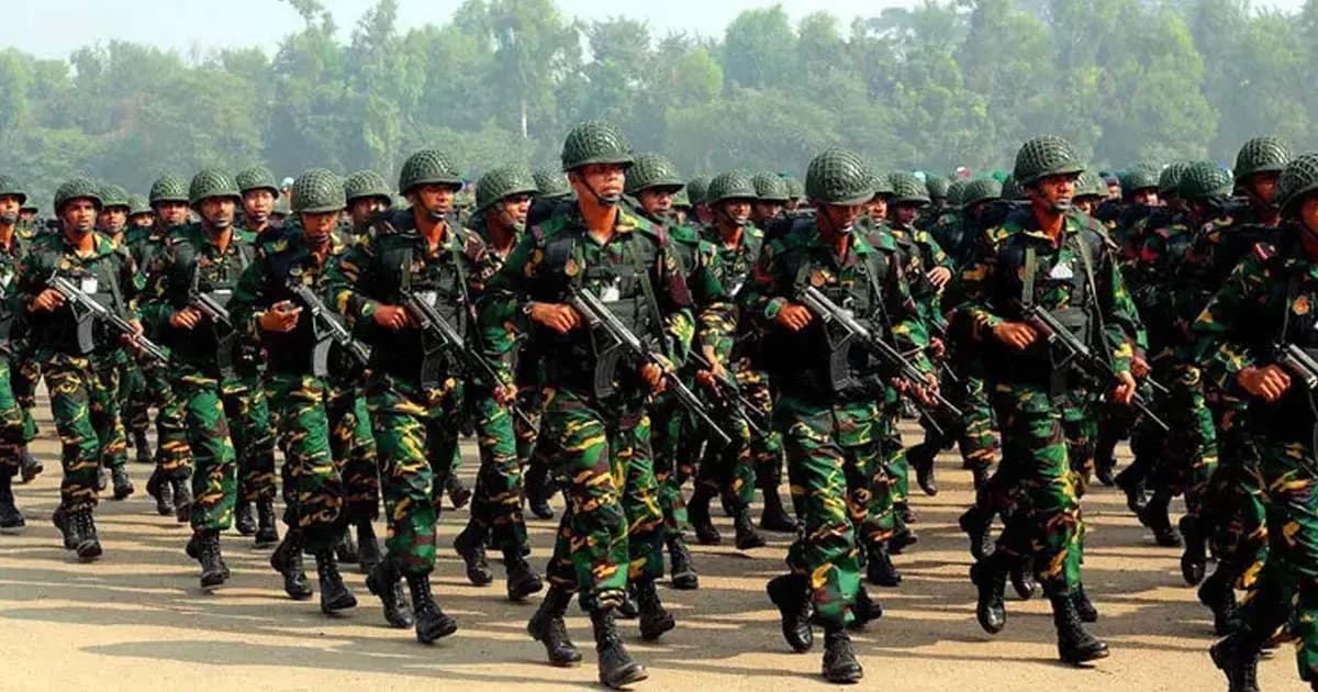 সেনাবাহিনীতে সৈনিক পদে বিশাল নিয়োগ