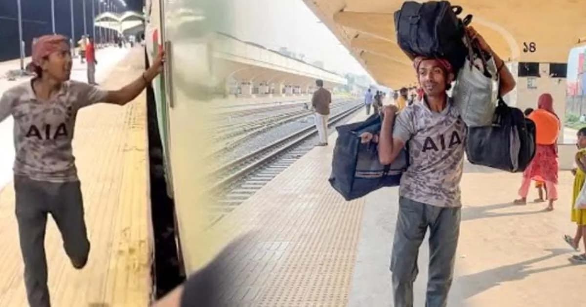 কুলির টাকা মেরে পালালেন যাত্রী, পেছনের ঘটনা কী!