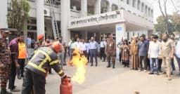 মৌলভীবাজারে জাতীয় দুর্যোগ প্রস্তুতি দিবস পালিত