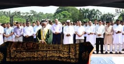বিএনপি নেতা সালাউদ্দিনের আহমেদের প্রথম জানাজা সম্পন্ন