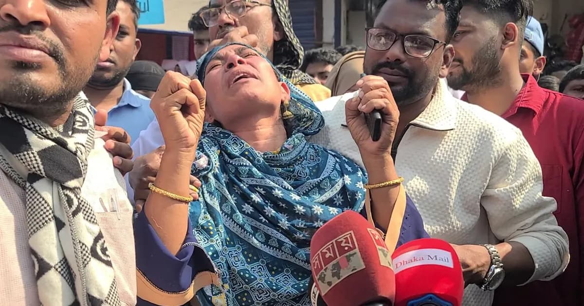 ‘বিচার লাগবো না, আমার বাবা লাগবোরে’ মায়ের আর্তনাদ